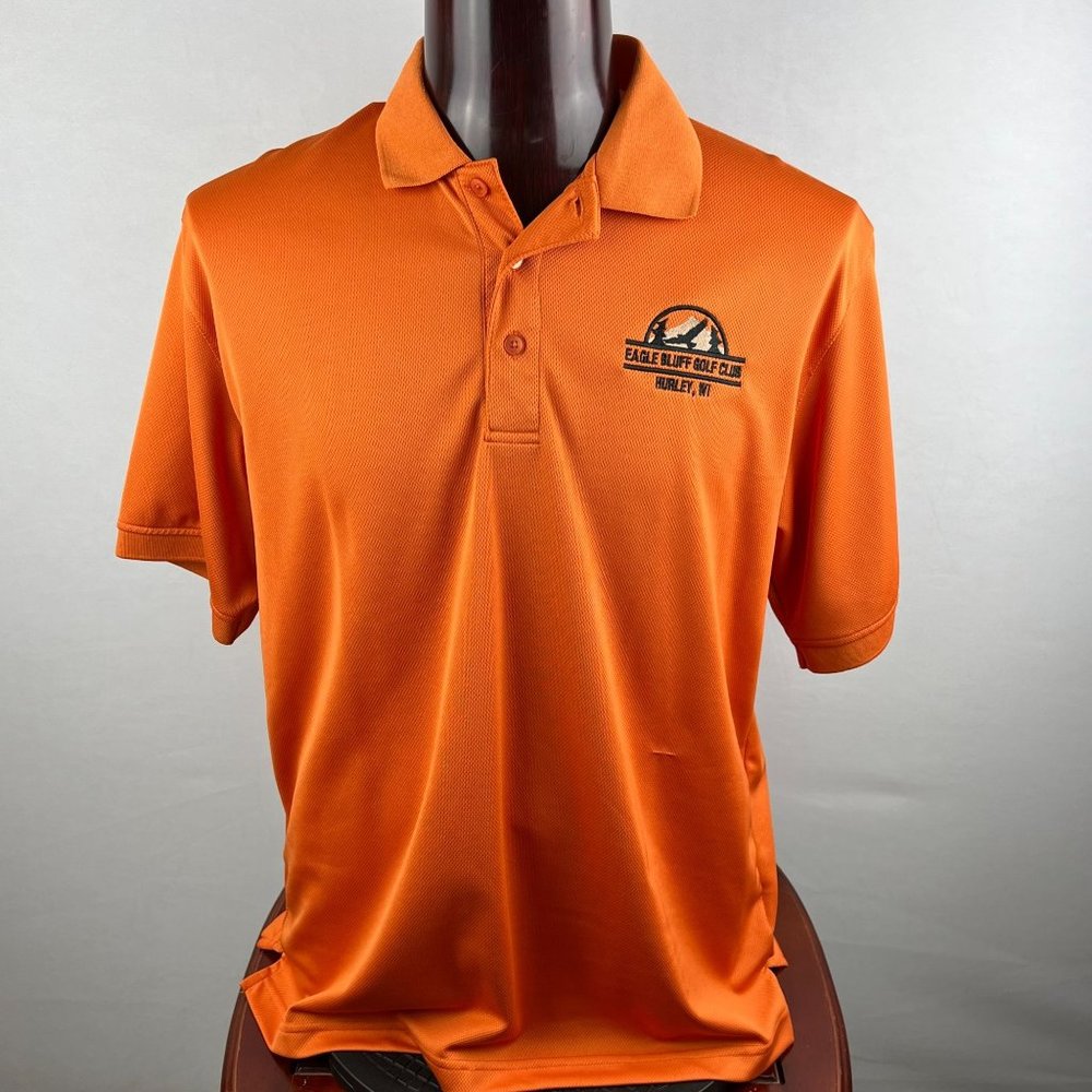 Eagle Bluff Golf Club Hurley WI Zorrel XL Polo Shirt